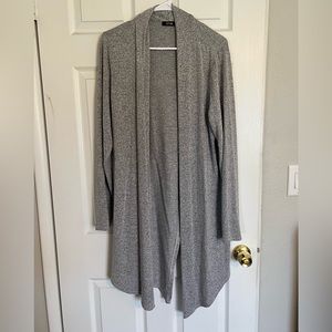 Apt9 L Gray Cardigan